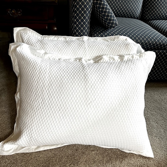 Fieldcrest Bedding Fieldcrest Standard Quilted Shams Poshmark